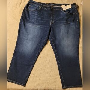 NWT A.N.A Plus Womens High Rise Straight Leg Slim Fit Jean 30w